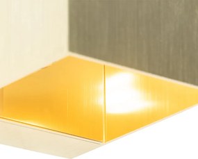 Moderná nástenná lampa zlatá - Transfer