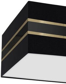 Stropné svietidlo ULTIMO 3xE27/60W/230V čierna