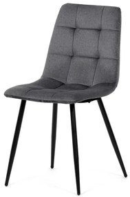 BONTEC Jedálenský set so 4 stoličkami, 130x70x76cm, keramika, mramor, ASE-1038 GREY2 Farba: Šedá