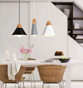 Dekorstudio Retro stropná lampa Loft Scandi B čierna