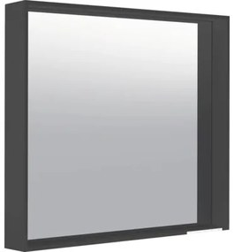 LED zrkadlo do kúpeľne KEUCO X-Line vulkanit 80 x 70 cm
