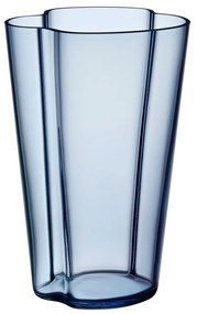 Váza Alvar Aalto 220mm, modrá rain