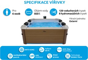 Marimex | Vírivý bazén MSPA Oslo Amber F-AM063W | 11400311