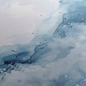 Obraz - Mraky a vlny, akvarel (90x60 cm)