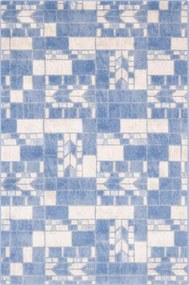 Koberec Agnella Isfahan Teserra modrý