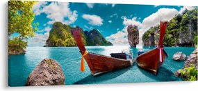 Obraz - Raj na zemi (120x50 cm)