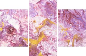 Obraz - Ružová abstrakcia (90x60 cm)