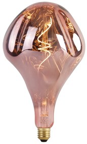 E27 stmievateľná LED lampa A165 ružová 6W 80 lm 1800K