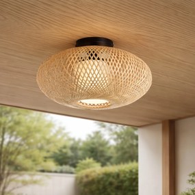 Japandi stropné svietidlo bambusové 42cm IP44 - Moana