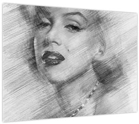 Obraz - Portrén Merilyn Monroe (70x50 cm)