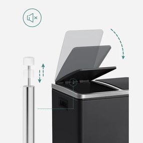 Odpadkový kôš 30l LTB30BK