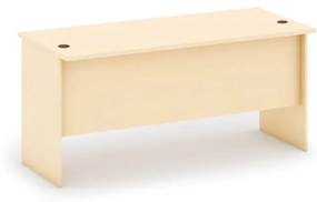 Stôl písací rovný MIRELLI A+, dĺžka 1600 mm, breza