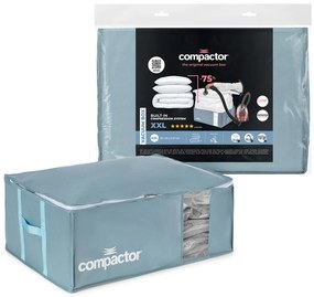 Vákuový plastový úložný box na oblečenie 65x45x27 cm Blue Edition – Compactor