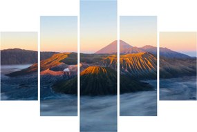 Obraz hory Bromo v Indonézii (150x105 cm)