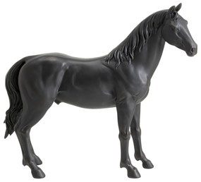 Cavallo soška čierna 82 cm