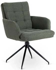 Otočná stolička MIA zelená