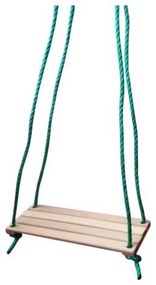 Hojdačka detská jednoduchá drevo natur, 40x15cm, dĺžka 135cm KLC