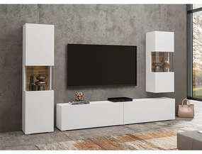 Obývacia stena veľká Ava 10 biela/wotan