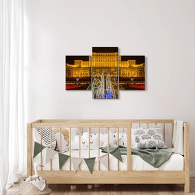 Obraz - Palác parlamentu, Bukurešť Rumunsko (90x60 cm)