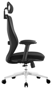 Kancelárska ergonomická stolička Neoseat NICOLE — čierna, nosnosť 150 kg