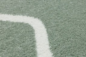 Koberec Lima M180A zelený / krémový