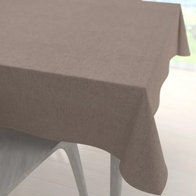 Biante Dekoračný štvorcový obrus BKW-204 Sivohnedý žíhaný 130x130 cm