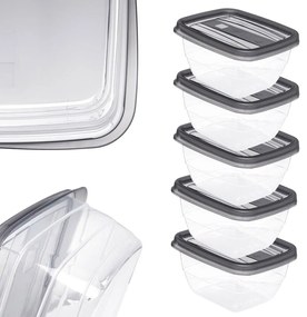 Škatuľky na jedlo 5 ks Vedo - Curver