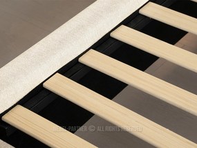 Manželská posteľ 180 cm Asesora 180 (krémová + čierna). Akcia -48%. Vlastná spoľahlivá doprava až k Vám domov. 1137377