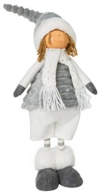 VIANOČNÁ FIGÚRKA BÁBIKA 60 CM BIELA