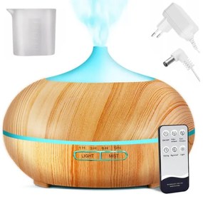 Zvlhčovač vzduchu s ionizátorom 300 ml svetlo hnedý