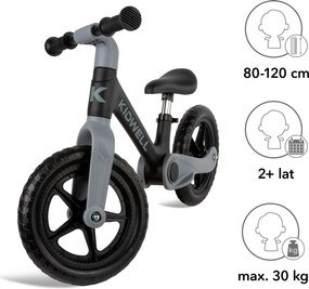 Kidwell FLEX skladacie odrážadlo pre deti – ľahké 2,9 kg, EVA kolesá