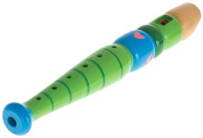 KIK Drevená flauta farebný školský nástroj