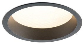 LED2 2250843DT ZETA S zápustné svietidlo LED D136mm 15W/1620lm 4000K IP44 TRIAC čierna