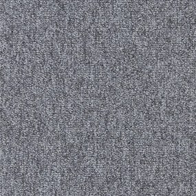 ITC, Koberec metráž Merit new 6792, na mieru, šíře 4m, šedá, ab (mriežka), chodba / predsieň