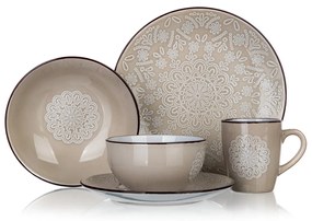 Banquet Sada hlbokých tanierov Shape 20,4 cm, 6 ks