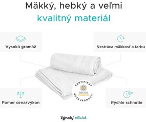 1x osuška CLARYSSE ELEGANCE 70x140 cm + 1x uterák CLARYSSE 60x110 cm 100% bavlna, modrá