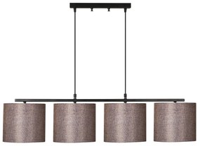 Stropní svítidlo VALIZ hnědé