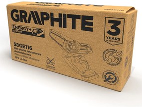 Graphite Akumulátorová ruční mini pilka GRAPHITE 58GE116 Energy+ kompletná sada vrátane batérie a adaptéra