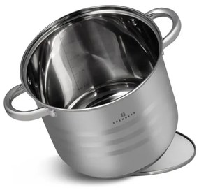 6 kusová sada hrncov MaxiHome- matná sivá