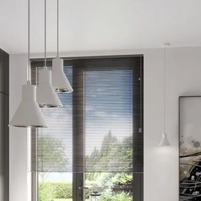 Sollux SL.0987 - Luster na lanku TAZILA 1xES111/60W/230V biela