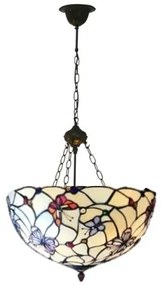 Reversed Tiffany luster kolekcia MOTÝLE Ø48 3*E27