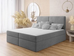 Manželská posteľ 140cm Ombligo  (sivá). Vlastná spoľahlivá doprava až k Vám domov. 1122754
