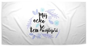 Sablio Uterák Môj otec je ten najlepší - 30x50 cm