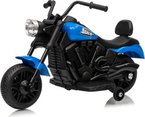 Elektrická motorka STAR modrá