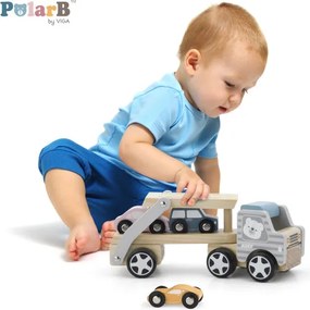 Odťahovka s autíčkami Viga 44014 PolarB