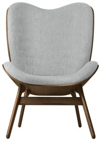 Svetlosivé kreslo A Conversation Piece – UMAGE