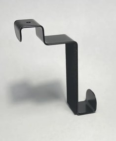 usporadejto.cz Háčik na dvere z vnútornej strany, DOORHOOK - čierny, krátky