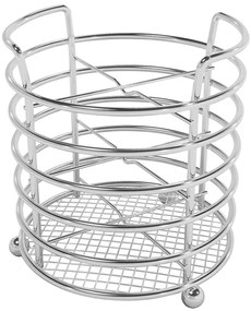 Kuchinox Kuchinox, univerzálna oceľová nádoba na príbory 112x112x140 mm, chrómová, LAV-EKA_001M
