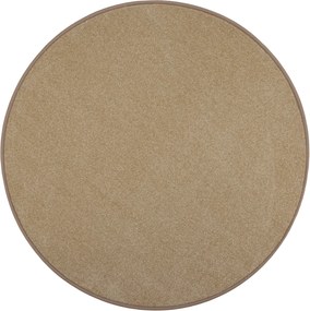 AKCIA: 120x120 (průměr) kruh cm Kusový koberec Eton béžový 70 kruh, béžová, kuchyňa, Vopi