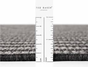 Čierny/krémovobiely vnútorný a vonkajší koberec 120x170 cm Haringey Linley – Ted Baker